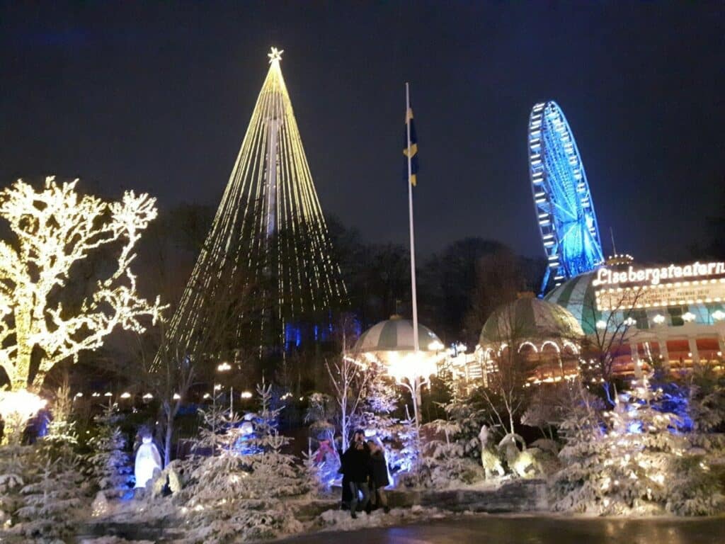 Jul i Liseberg of Kerst in Liseberg is een van de trekkers van kerststad Göteborg. 